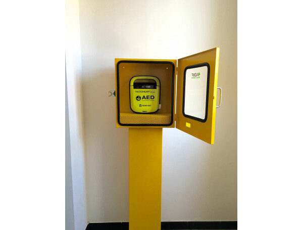 Totem per defibrillatore